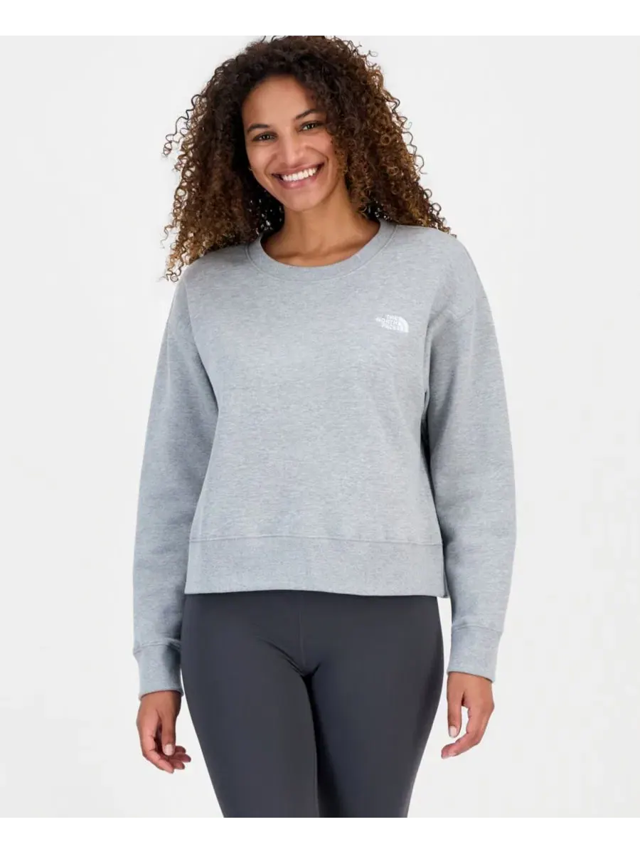 Женский укороченный свитшот Evolution Cotton Half Dome Logo Crop Sweatshirt The North Face — изображение 1 из 3