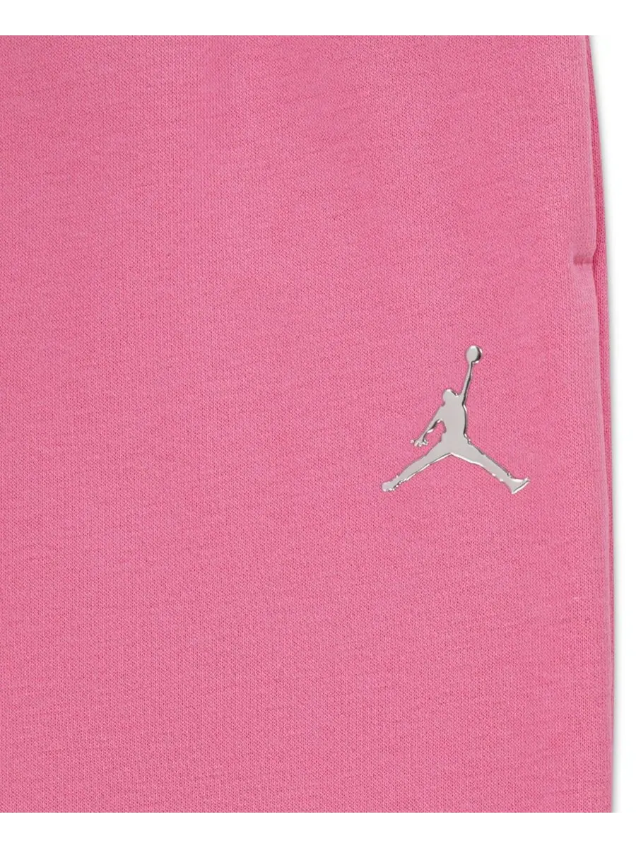 Детские спортивные брюки из флиса Brooklyn Fleece Jordan — изображение 4 из 4, розовый