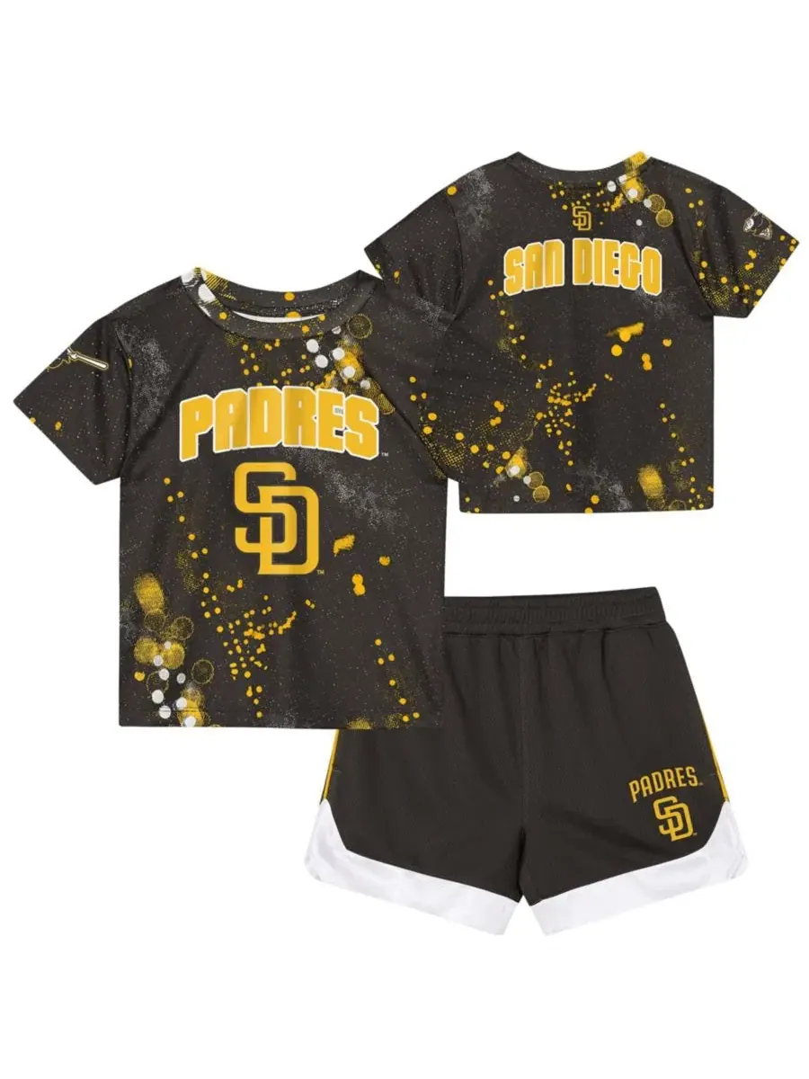 Комплект из футболки и шорт San Diego Padres Pinch Hitter Outerstuff