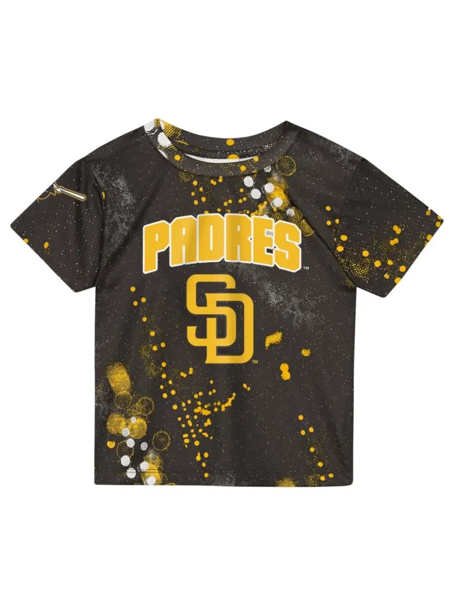 Комплект из футболки и шорт San Diego Padres Pinch Hitter Outerstuff — изображение 5 из 5, коричневый