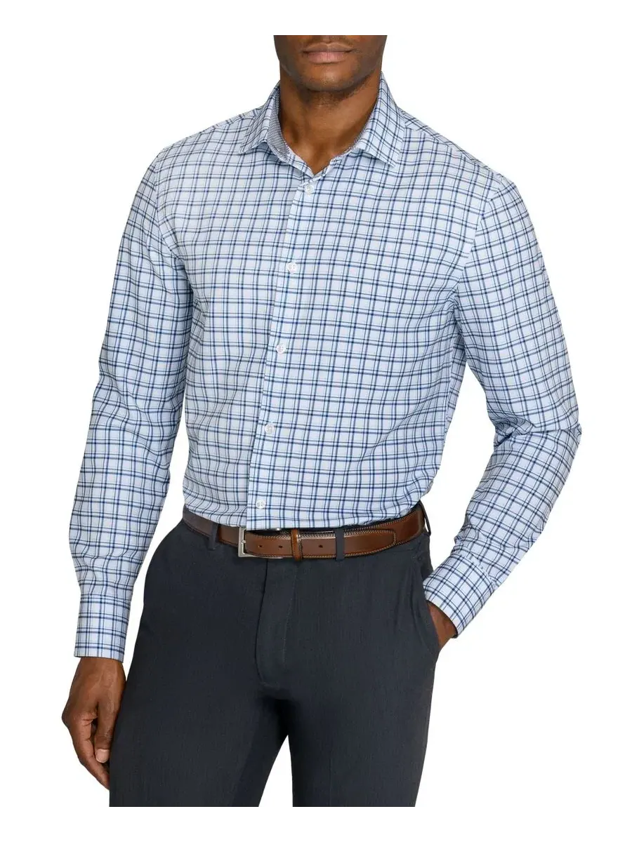 Рубашка классическая с воротником-стойкой, slim fit ConStruct