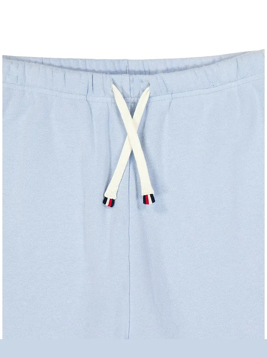 Брюки широкие с эластичным поясом и шнурком, с боковыми карманами Tommy Hilfiger — изображение 3 из 4, синий