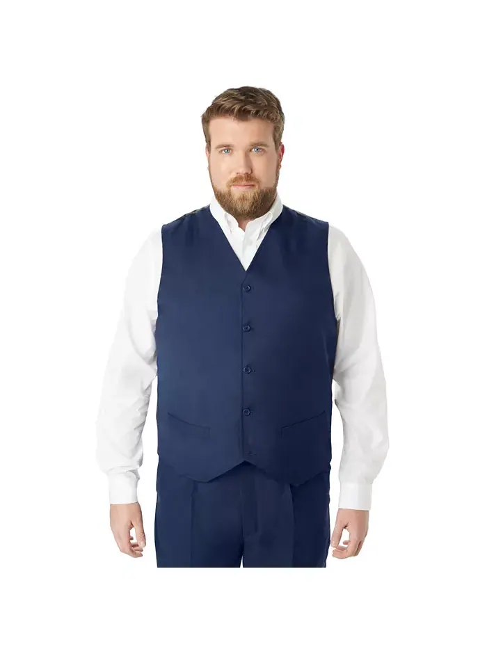 Жилет костюмный Big & Tall KS Signature Collection Easy Movement на 5 пуговиц KingSize