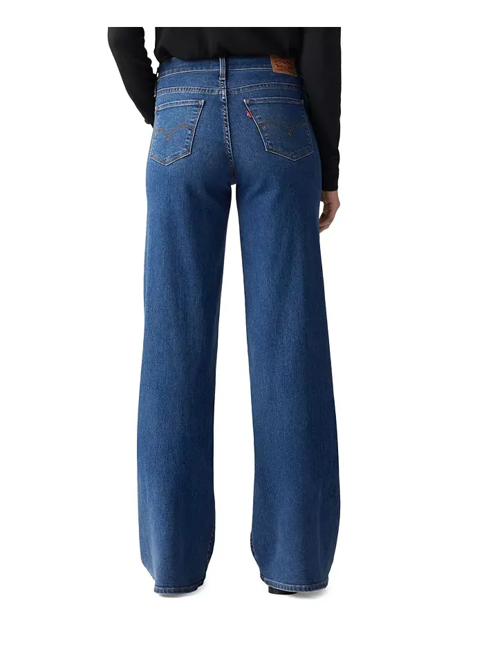 Женские джинсы 318 Shaping Stellar-Stretch с широкими штанинами Levi's — изображение 3 из 3