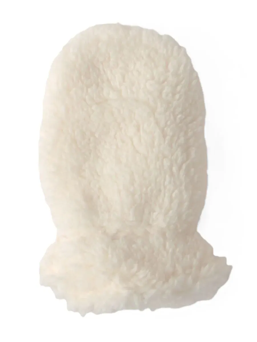 Комплект из шапки и варежек с ушками мишки Teddy Fleece Carter's — изображение 3 из 4, белый