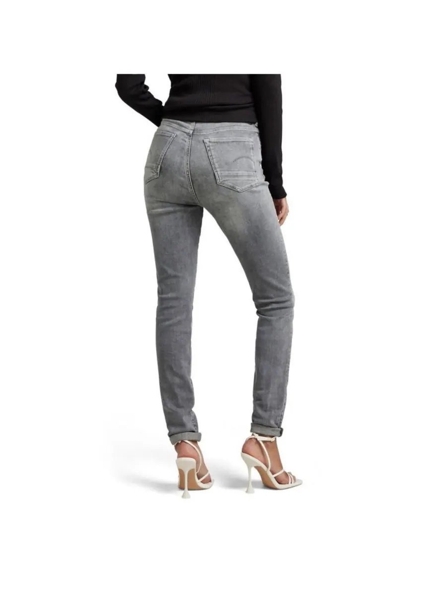 Женские джинсы Kafey Ultra High Skinny G-Star — изображение 2 из 4, серый