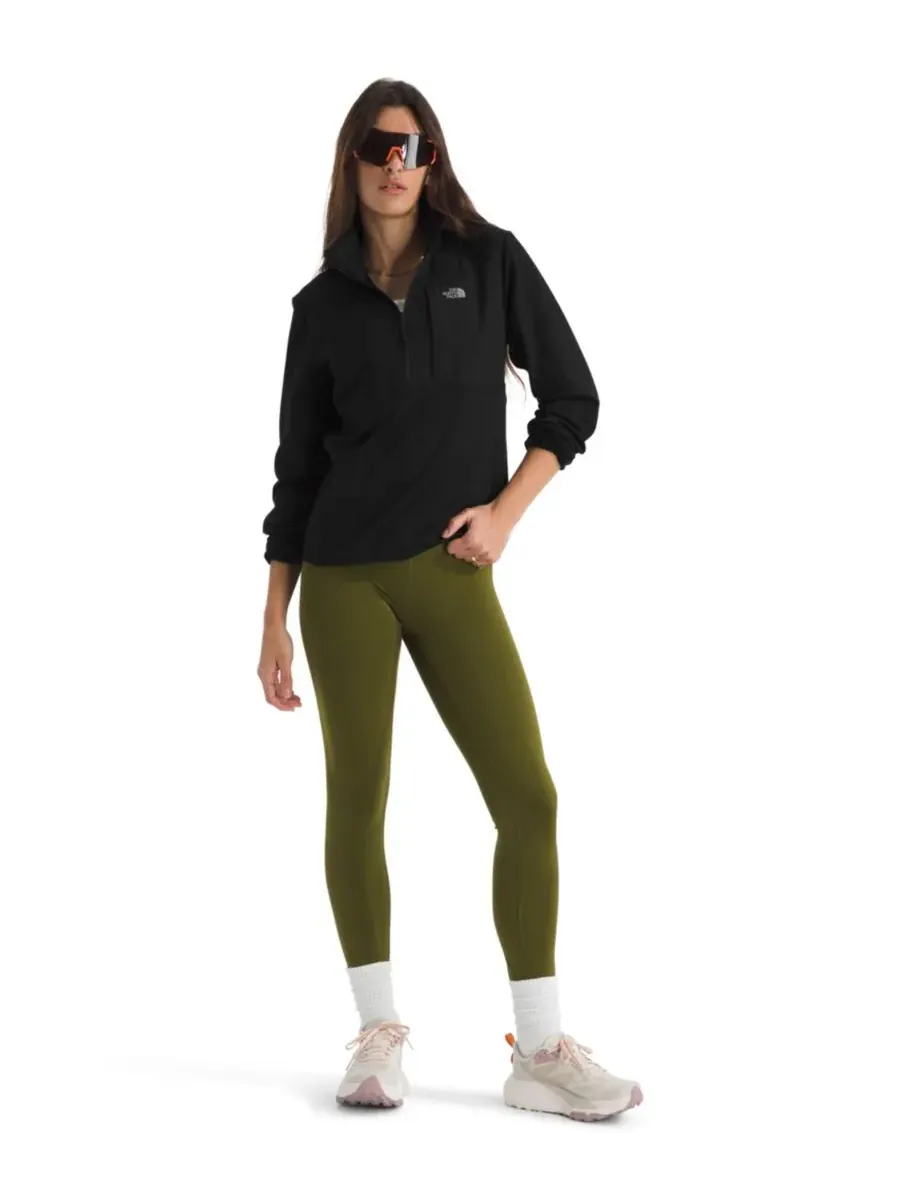 Женская флисовая куртка TNF Performance с застежкой-молнией до середины груди The North Face — изображение 2 из 4, черный