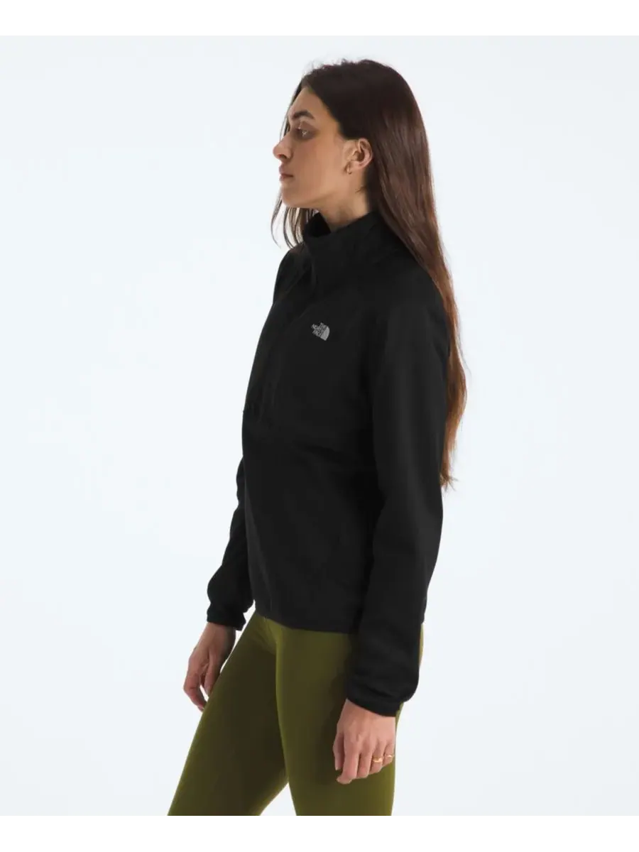 Женская флисовая куртка TNF Performance с застежкой-молнией до середины груди The North Face — изображение 3 из 4, черный