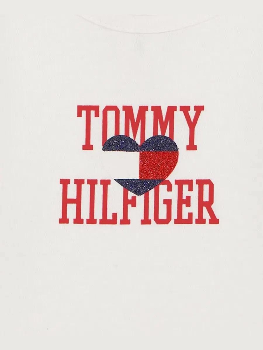 Комплект для девочек: куртка, футболка и леггинсы Tommy Hilfiger — изображение 4 из 5