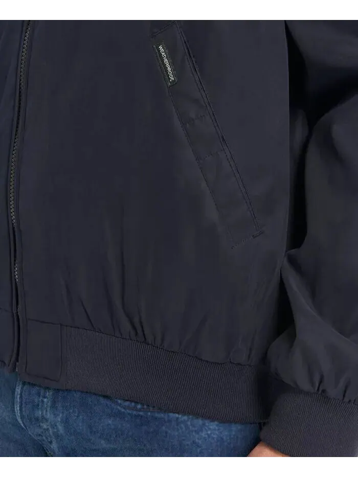 Куртка-бомбер из микрофибры Weatherproof — изображение 3 из 5, темно-синий