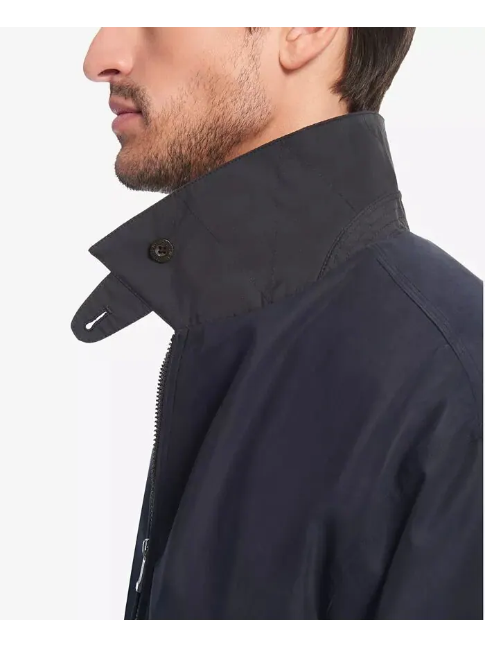 Куртка-бомбер из микрофибры Weatherproof — изображение 4 из 5, темно-синий