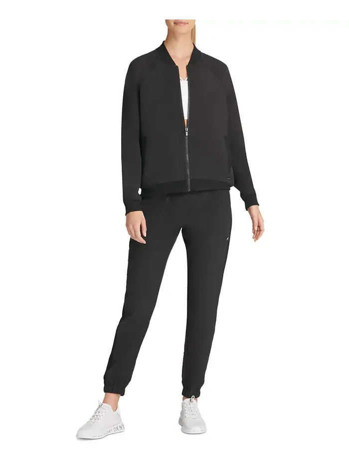 Графическая бомбер-куртка DKNY — изображение 3 из 3, черный