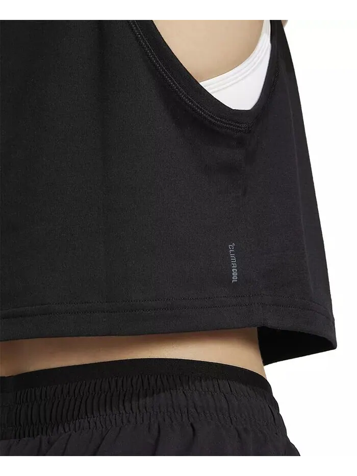 Женская майка Train Essentials Boxy для тренировок adidas — изображение 4 из 5, черный