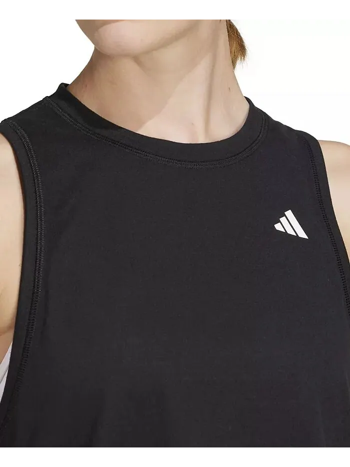Женская майка Train Essentials Boxy для тренировок adidas — изображение 5 из 5, черный