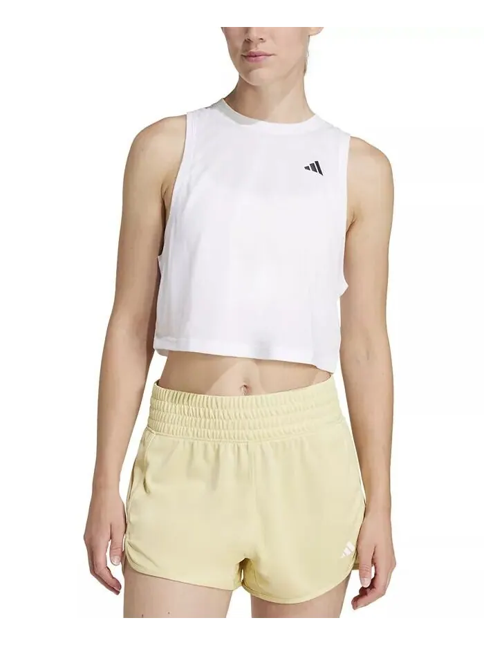 Женская майка Train Essentials Boxy для тренировок adidas — изображение 1 из 5, белый