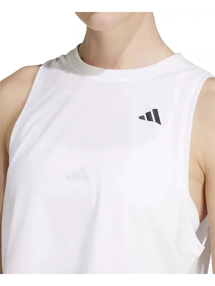 Женская майка Train Essentials Boxy для тренировок adidas — изображение 5 из 5, белый