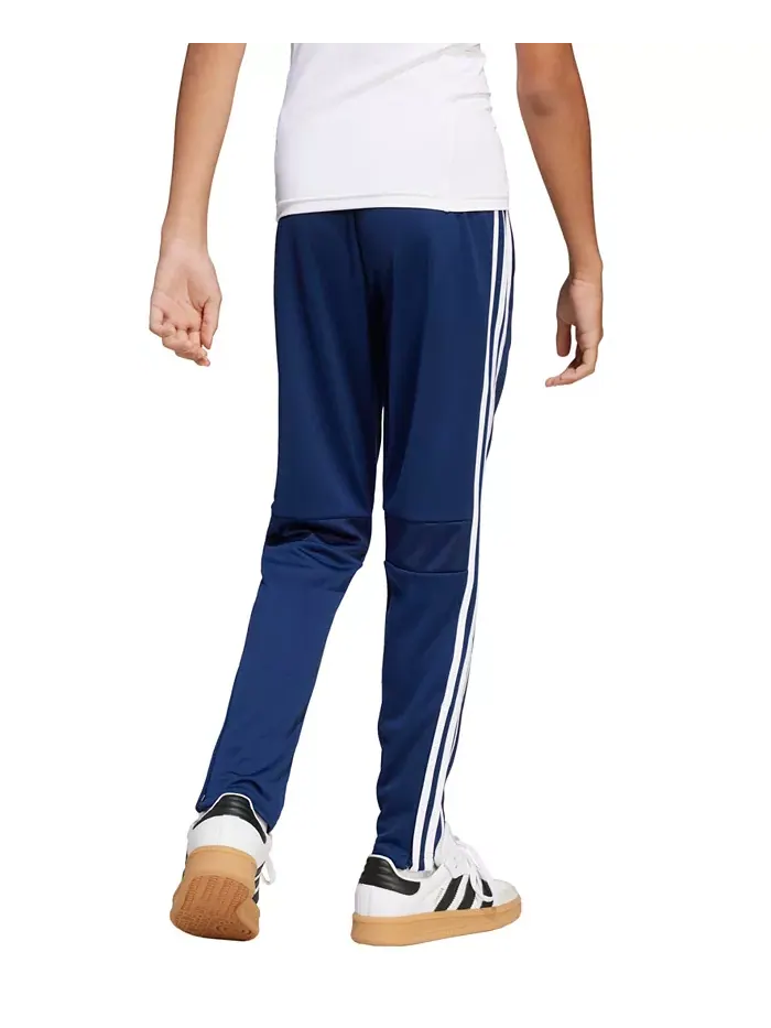 Брюки для тренировок Tiro 25 Essentials для мальчиков старшего возраста adidas — изображение 4 из 6, темно-синий синий белый