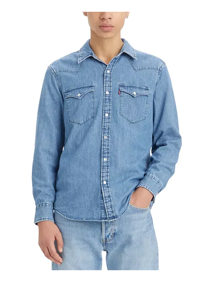 Мужская классическая рубашка стандартного кроя в стиле вестерн Levi'S