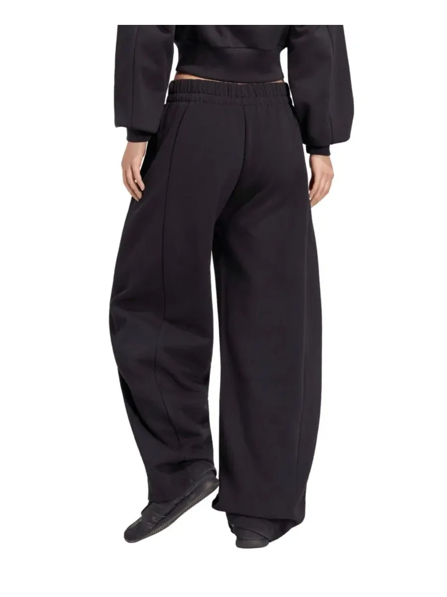 Женские брюки-баррель из флиса с утяжкой, Essentials Contemporary adidas — изображение 5 из 5, черный