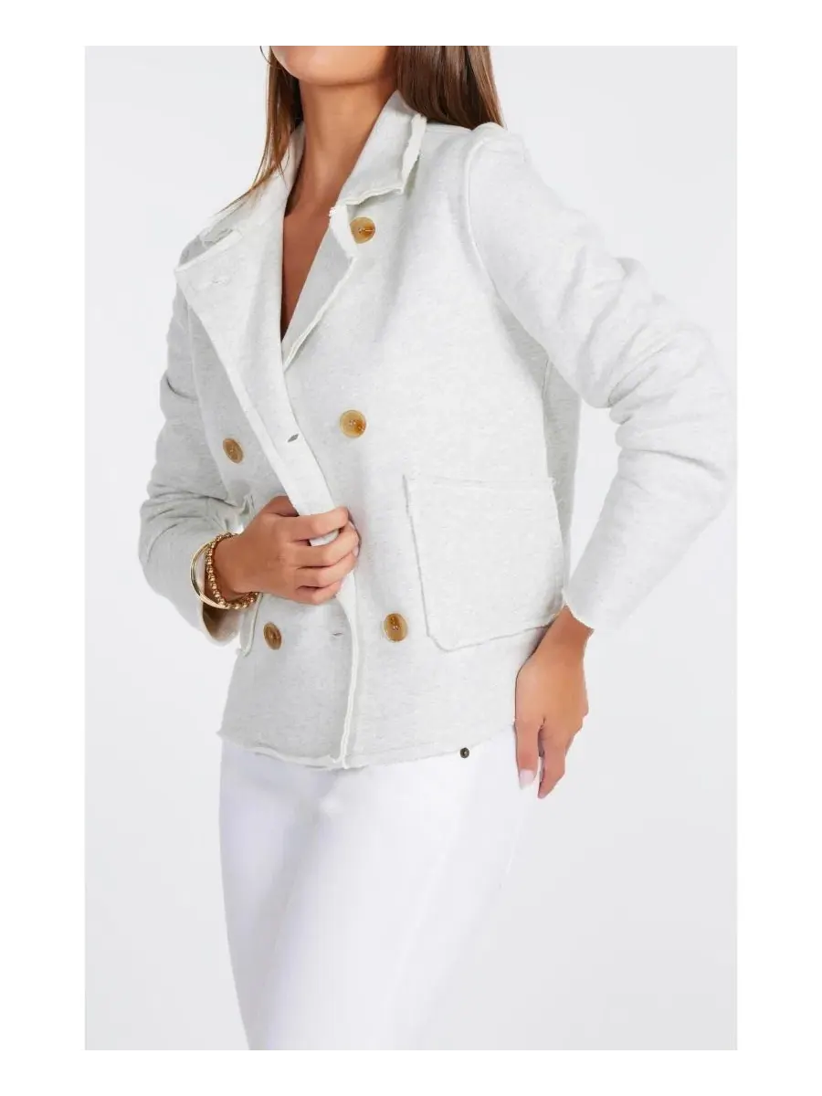 Пальто-кейп с двубортной застежкой Cozy Peacoat Bishop + Young