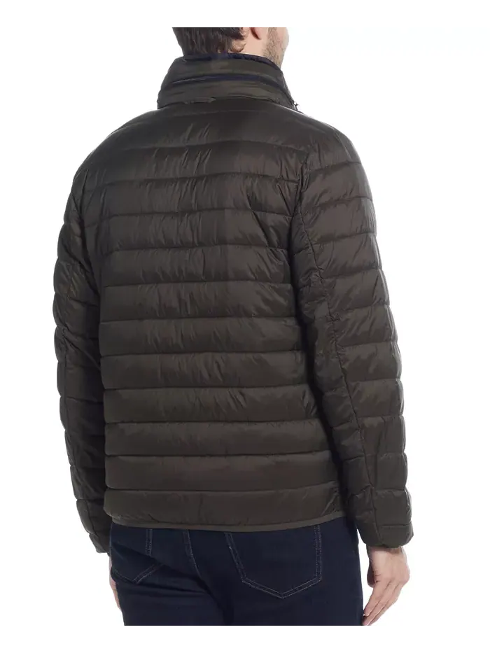 Мужская утепленная куртка с капюшоном и молнией спереди Weatherproof — изображение 2 из 5, зеленый