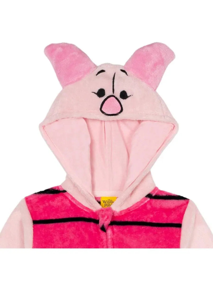 Комбинезон-пижама с капюшоном Piglet Winnie the Pooh — изображение 3 из 3, светлый розовый