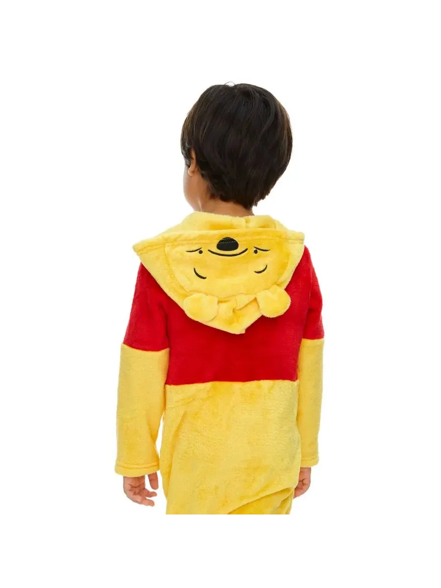 Детский комбинезон-пижама Cosplay Hooded One Piece Winnie the Pooh — изображение 3 из 6, желтый красный