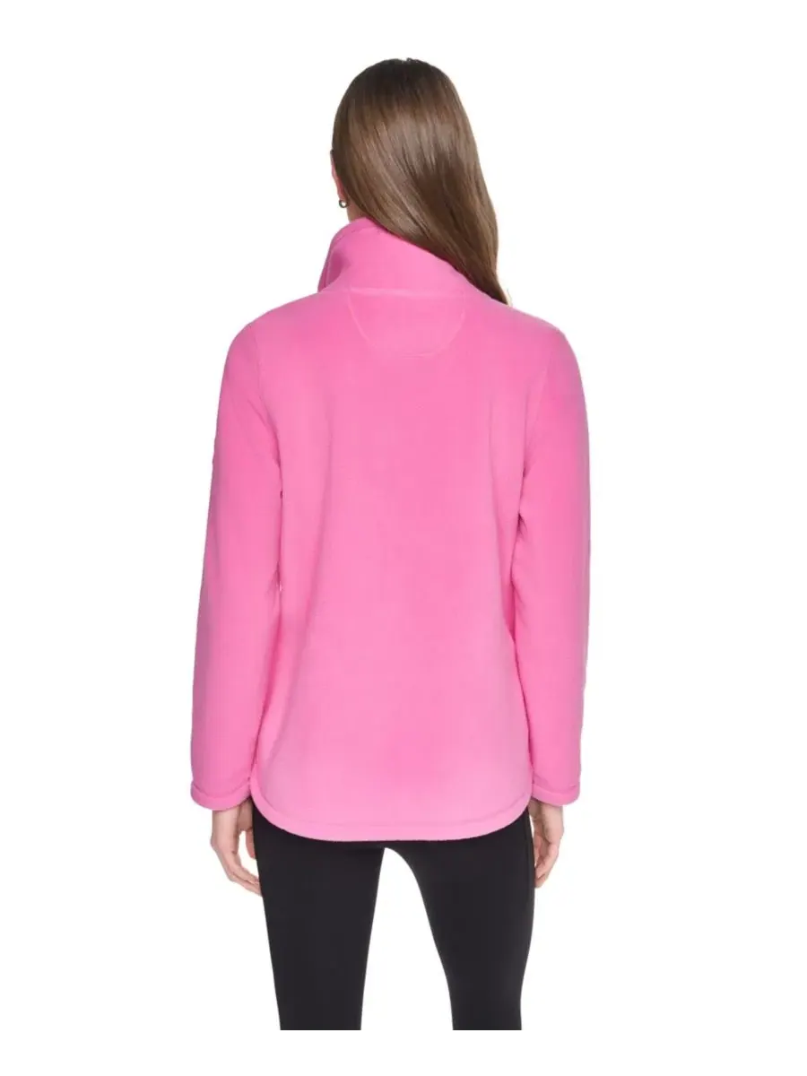 Женская куртка из флиса с изогнутым низом DKNY Sport, Taffy — изображение 5 из 8
