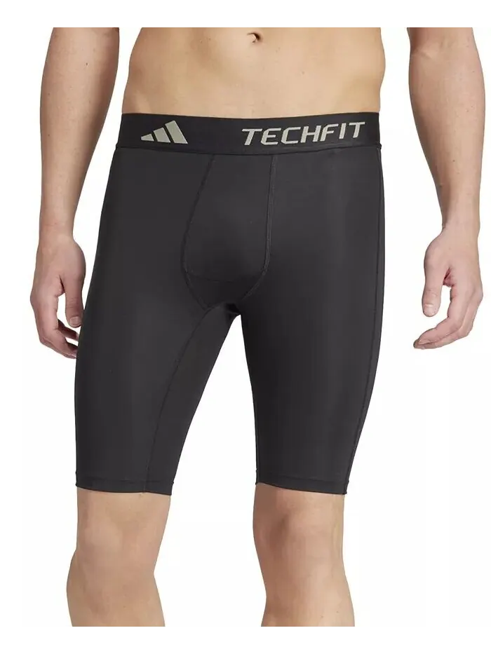 Мужские компрессионные шорты с логотипом Tech-Fit adidas