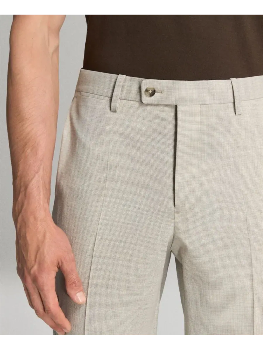 Брюки Turin Wool Suit из шерсти MANGO — 3