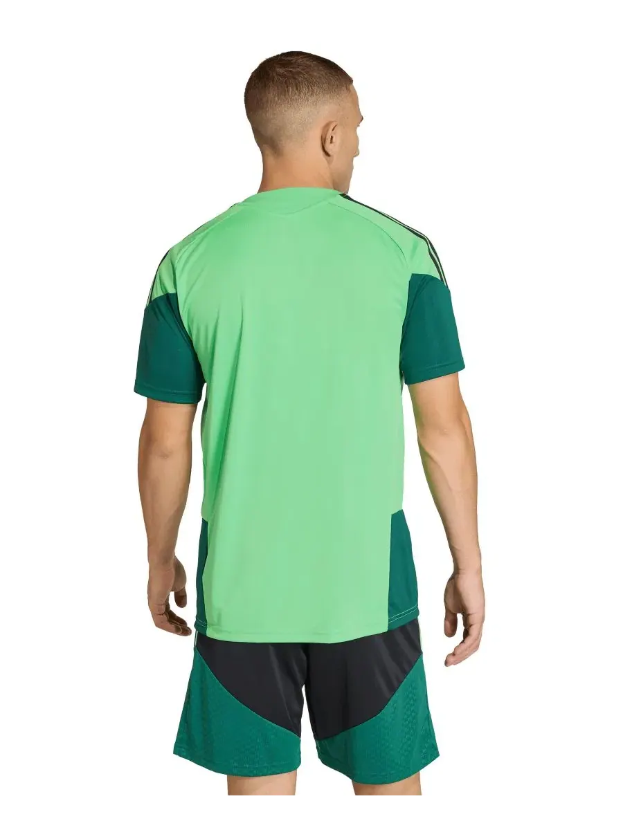 Футболка для тренировок с коротким рукавом, модель Mexico Tiro Training Jersey adidas — изображение 3 из 3, зеленый