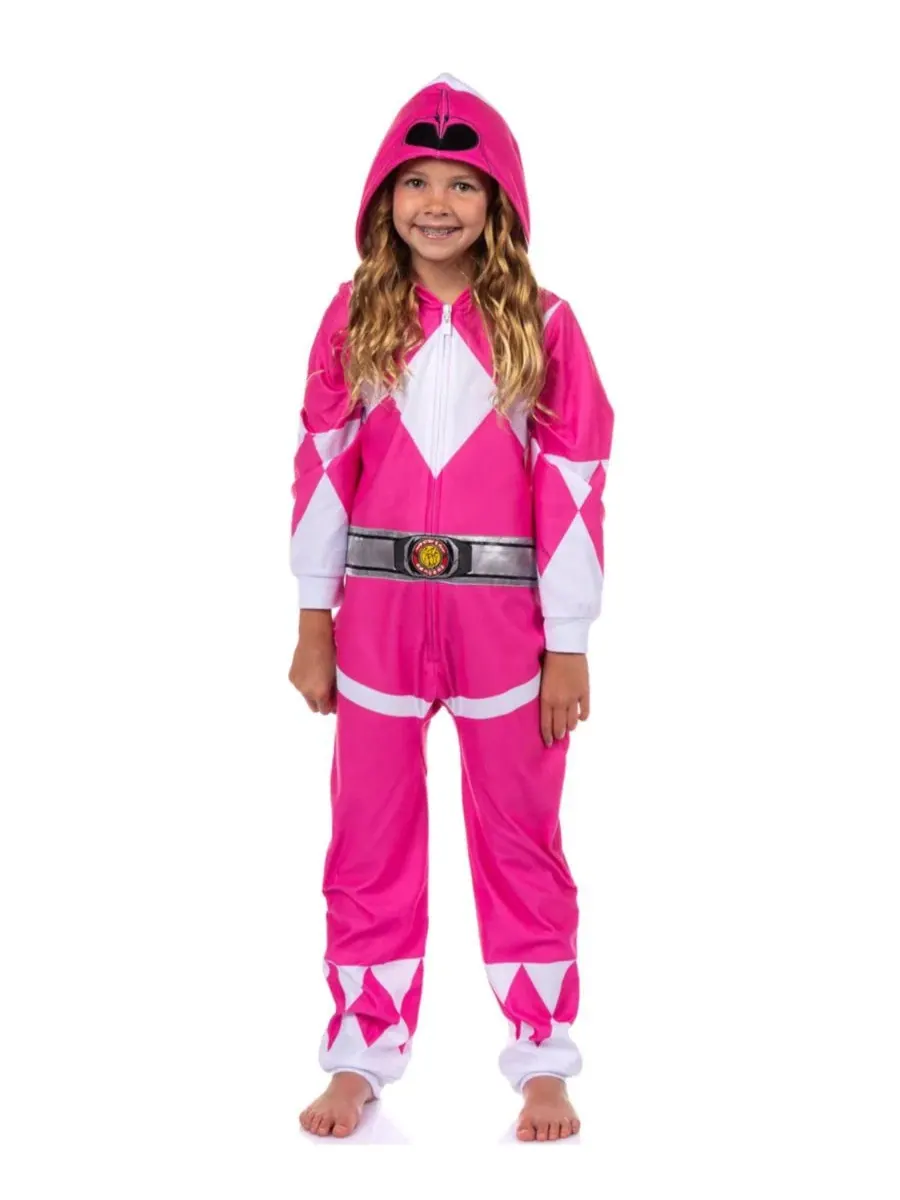 Пижама-комбинезон Mighty Morphin с капюшоном Power Rangers