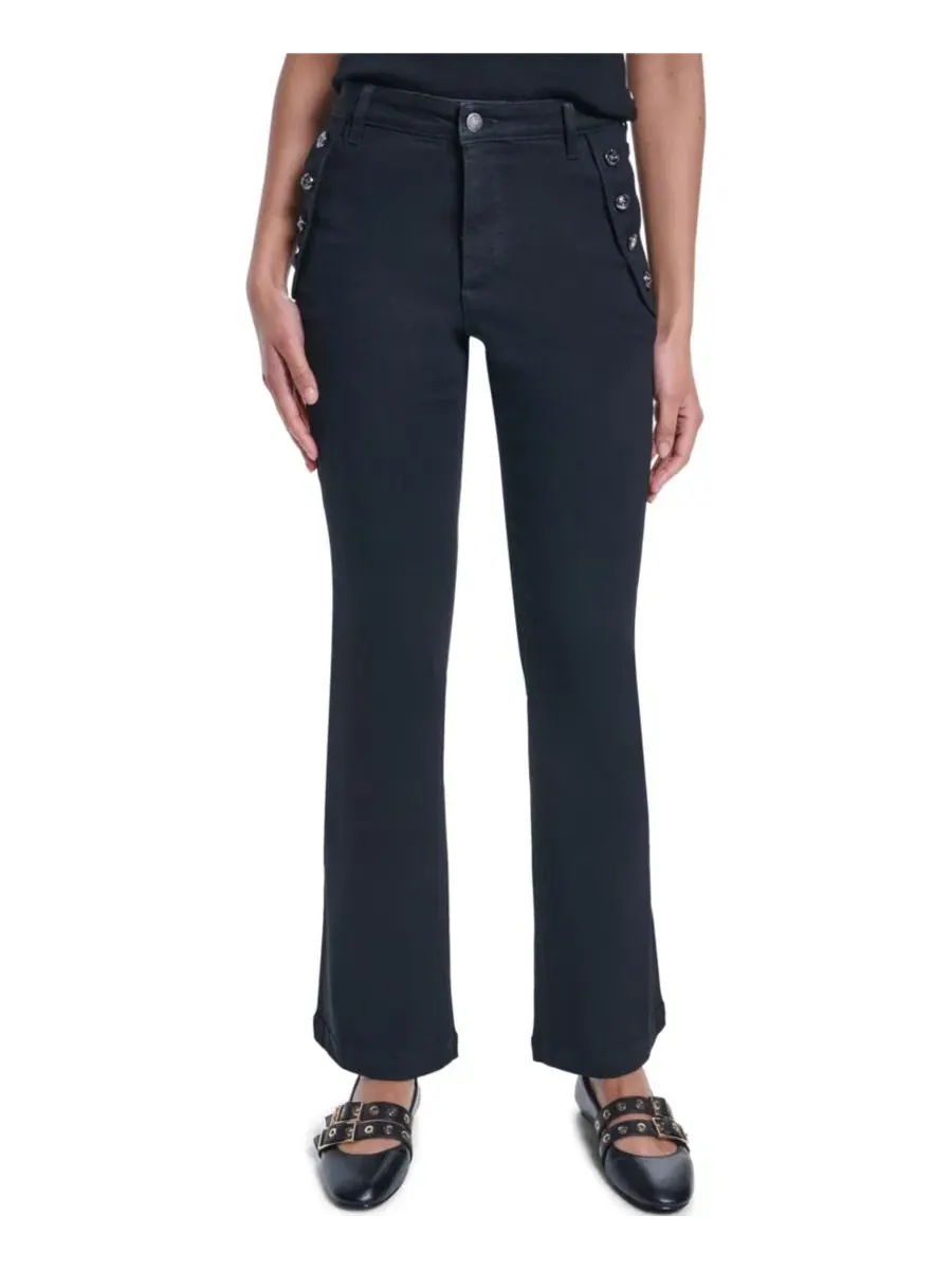 Джинсы клеш с высокой посадкой Sailor Denim Flare KARL LAGERFELD PARIS