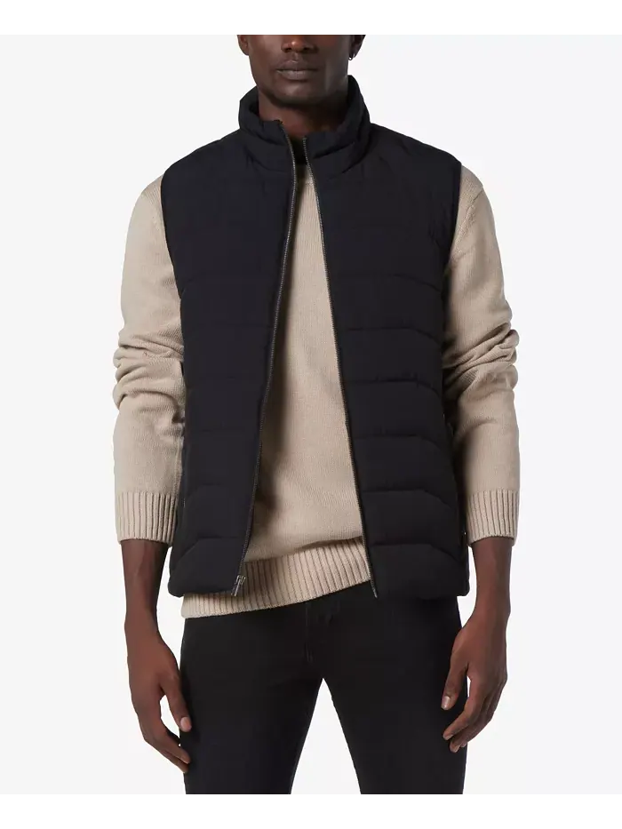 Мужская утепленная стеганая куртка-жилет Garrick Stretch Packable Marc New York
