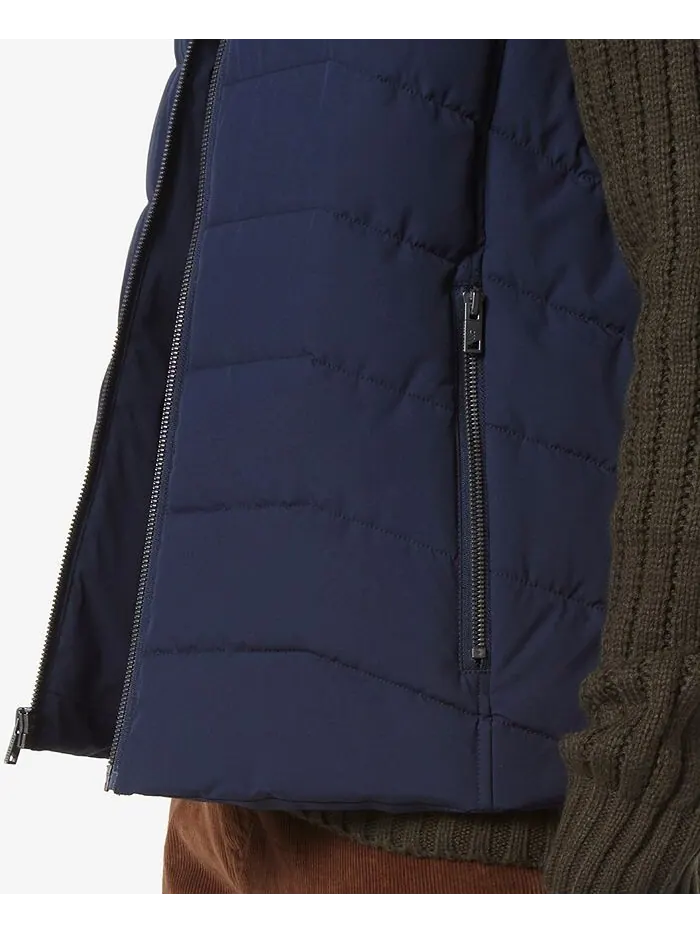 Мужской стеганый жилет Garrick Stretch Packable Marc New York — изображение 4 из 4, чернильный