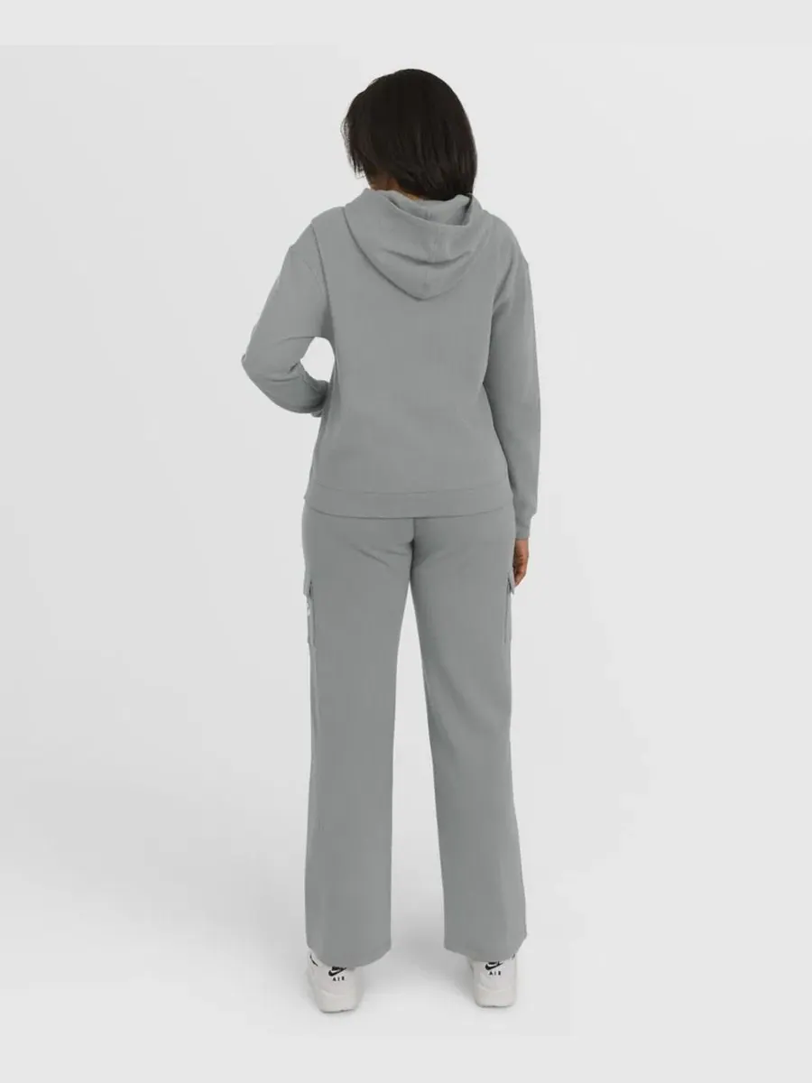 Комплект из худи с капюшоном и лонгслива и брюк Waffle-Knit New York Yankees WEAR by Erin Andrews — изображение 6 из 9, серый