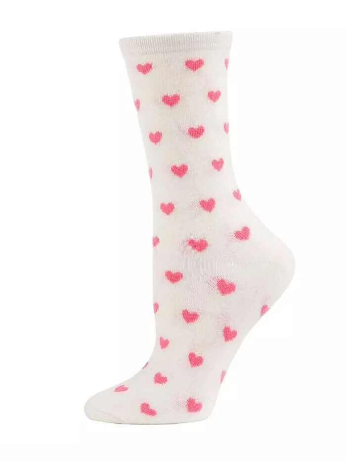 Женские носки Hearts Cashmere Crew MeMoi