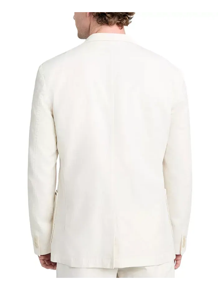 Мужской блазер Tyron Slim-Fit однотонный Guess — изображение 5 из 6, коричневый