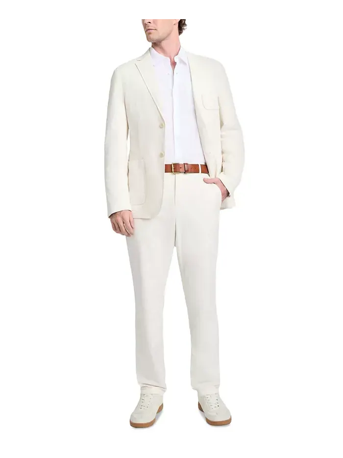 Мужской блазер Tyron Slim-Fit однотонный Guess — изображение 6 из 6, коричневый