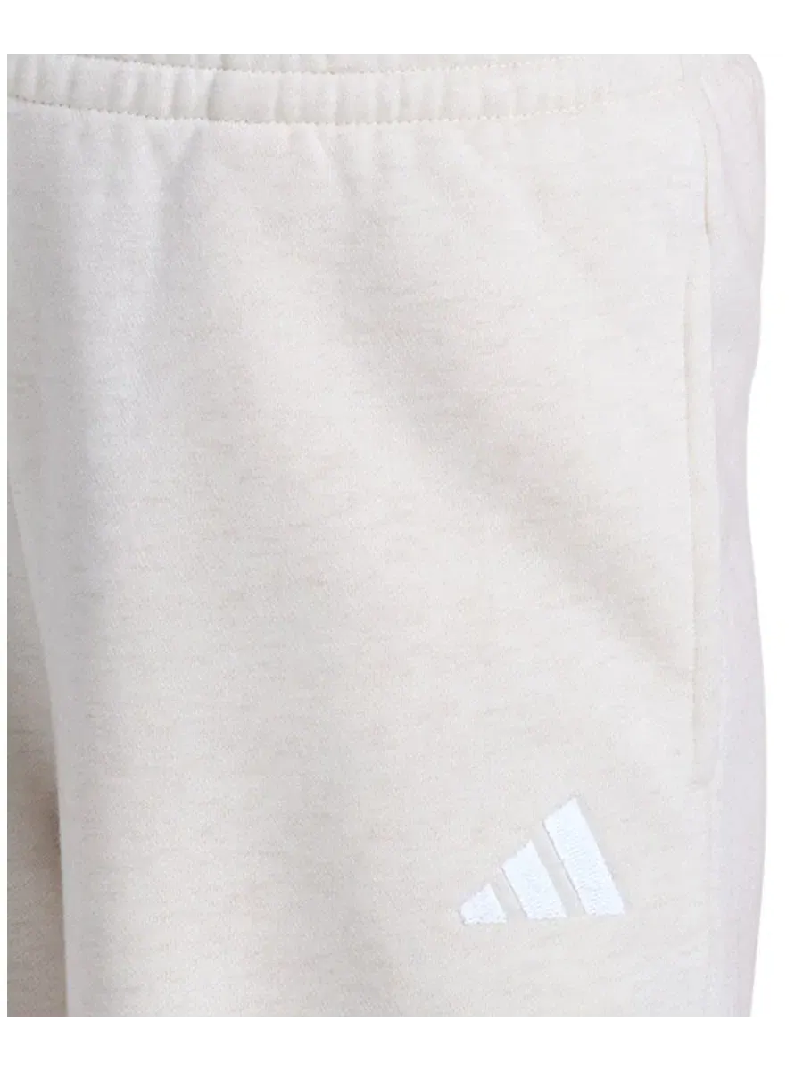 Штаны широкие из флиса с эластичным поясом adidas — изображение 3 из 5, овсяный