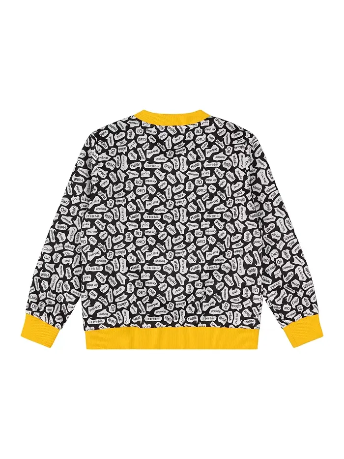 Детская куртка-бомбер для девочек с реверсивной молнией легкая Mixed Up Clothing — изображение 4 из 11, черный