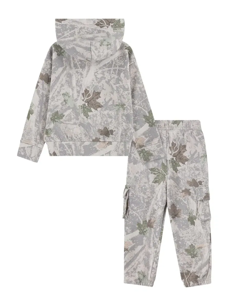Комплект из худи и карго-брюк, безрукавный, с принтом, Abercrombie Kids, Anf Camo — изображение 2 из 4