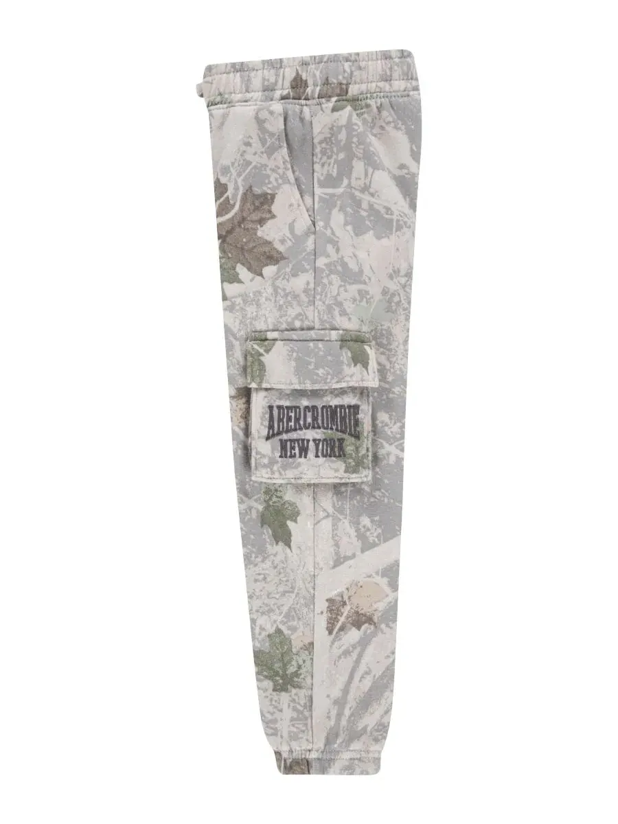 Комплект из худи и карго-брюк, безрукавный, с принтом, Abercrombie Kids, Anf Camo — изображение 3 из 4