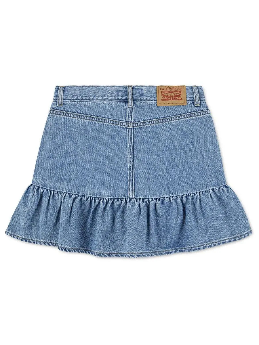 Мини-юбка с оборками для девочек 7-16 лет Levi's — 6