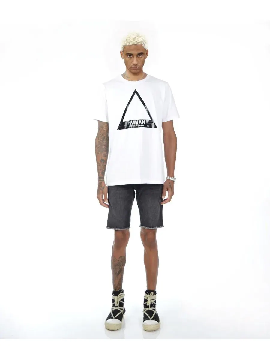 Мужские шорты Mero Slim Short Stretch Hvman Chosen To Prevail X Cult — изображение 2 из 3, черный