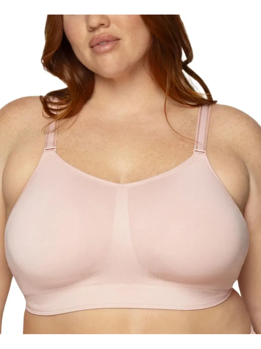 Бюстгальтер без косточек с гладкими чашками, модель Smooth Seamless Comfort Wireless Curvy Couture