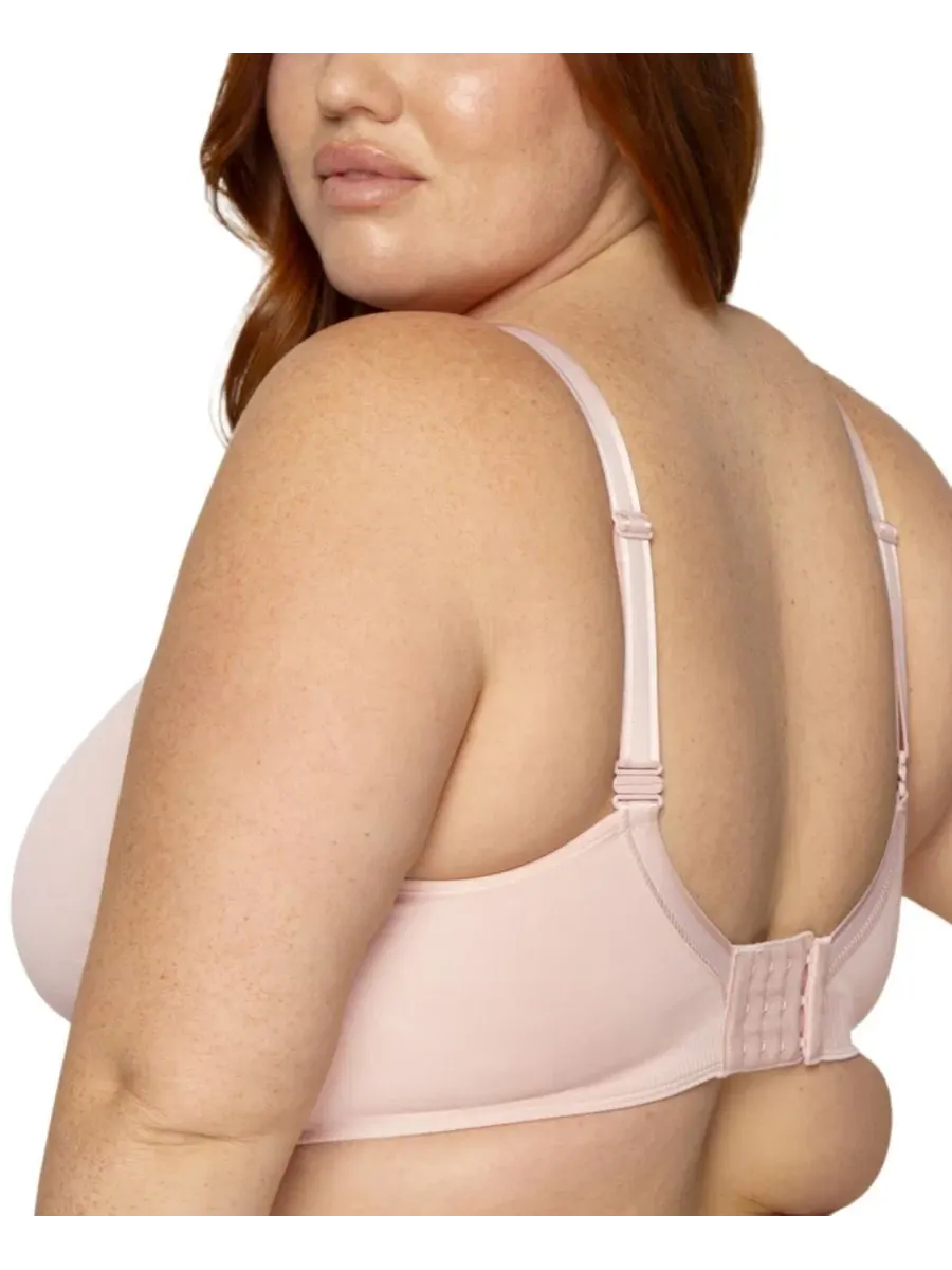 Бюстгальтер без косточек с гладкими чашками, модель Smooth Seamless Comfort Wireless Curvy Couture — изображение 2 из 5
