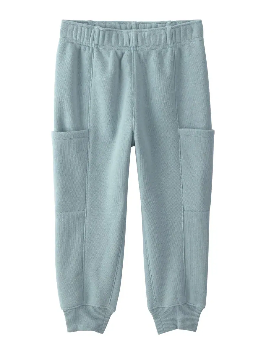 Комплект из свитшота и джоггеров с флисом, модель Striped Fleece Polo Sweatshirt and Jogger Pants — изображение 2 из 6