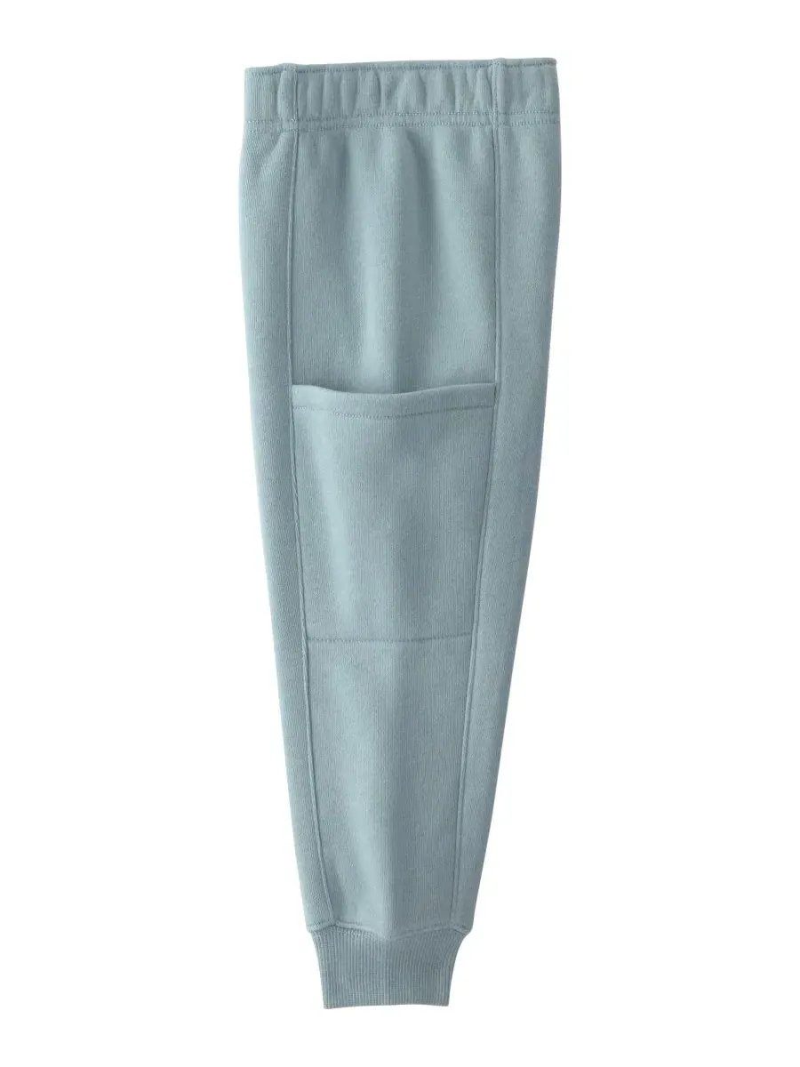 Комплект из свитшота и джоггеров с флисом, модель Striped Fleece Polo Sweatshirt and Jogger Pants — изображение 3 из 6