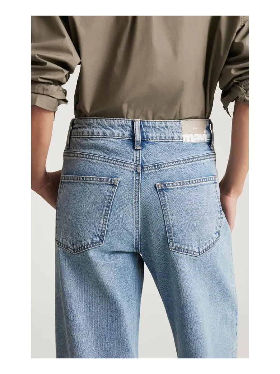 Джинсы женские с широкими штанинами Florida Mid Rise Wide Leg Mavi Jeans — изображение 3 из 6